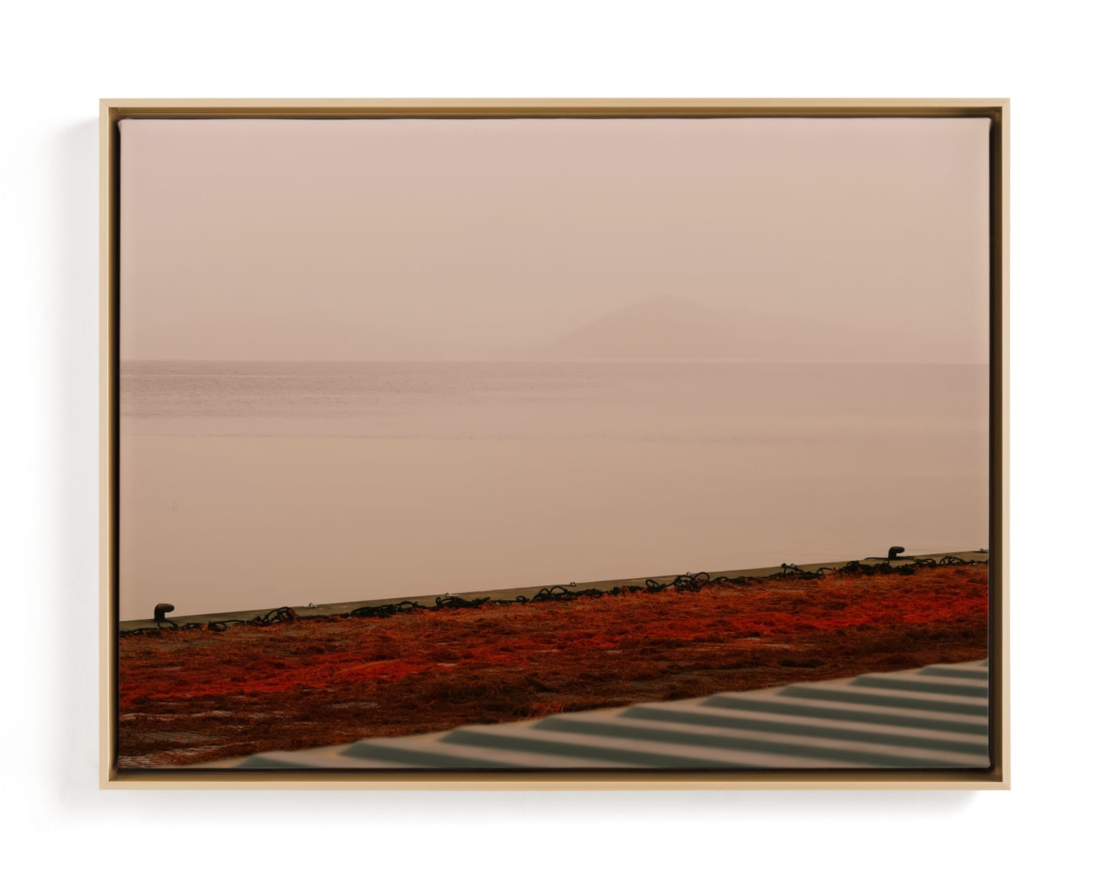 Red Wave, White Mountain Limited Edition Fine Art Print 2 - Image 0