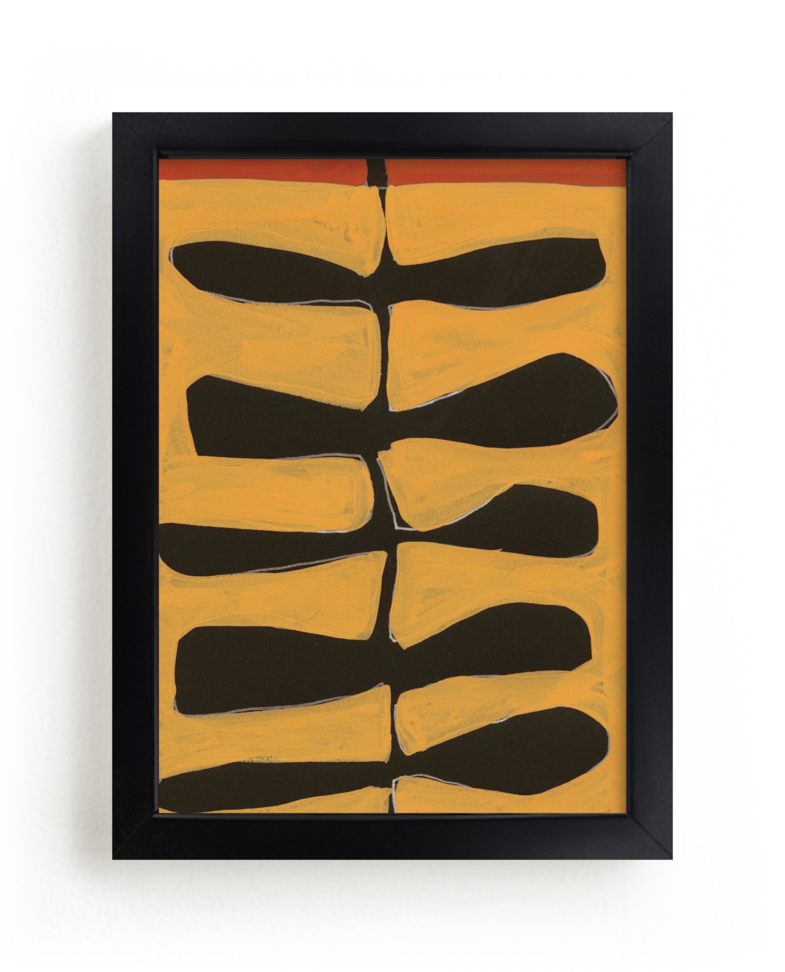 Leaves And A Stem Open Edition Fine Art Print - Image 0