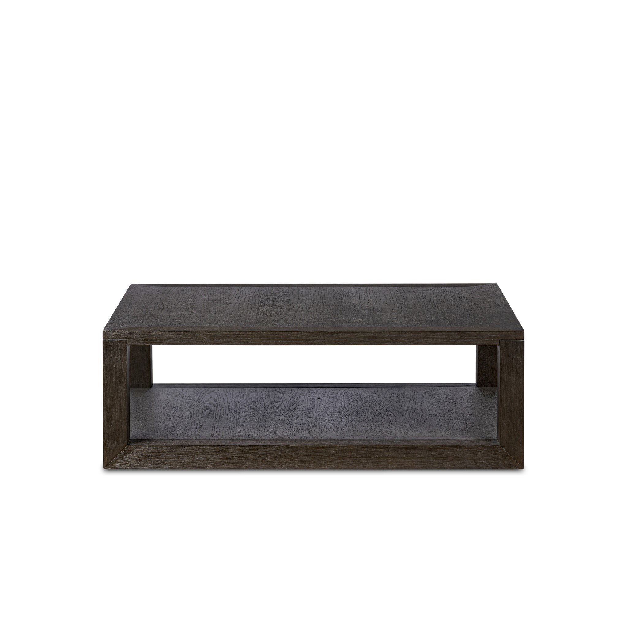 Thomas Square Coffee Table - Dark Anthracite Oak Veneer - Image 2