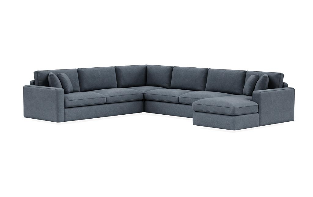 James 4-Piece 5-Seat Corner Chaise Sectional Right - Image 2