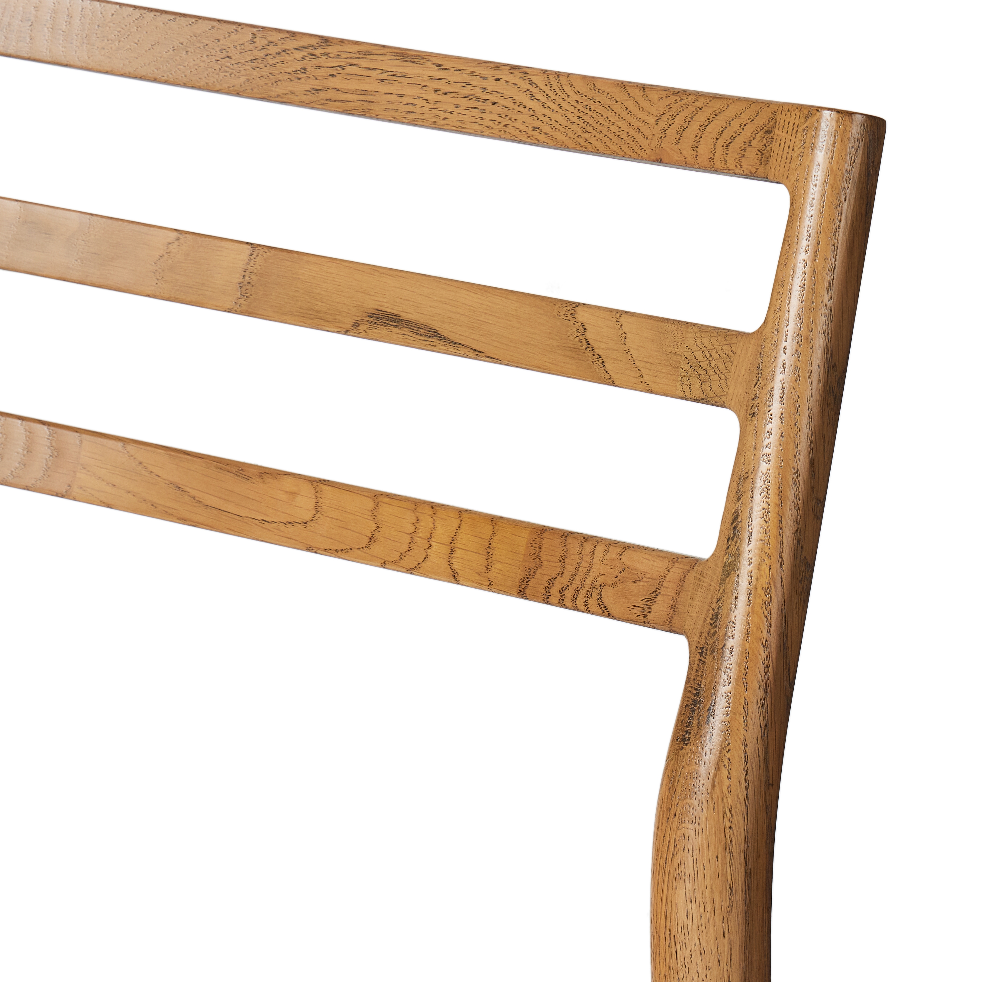 Glenmore Dining Chair-Smoked Oak - Image 2