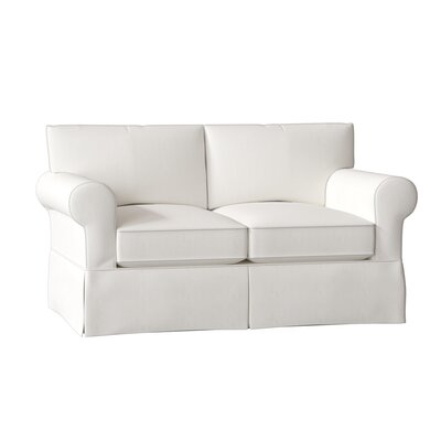 Jameson Cotton 65" Rolled Arms Loveseat - Image 0