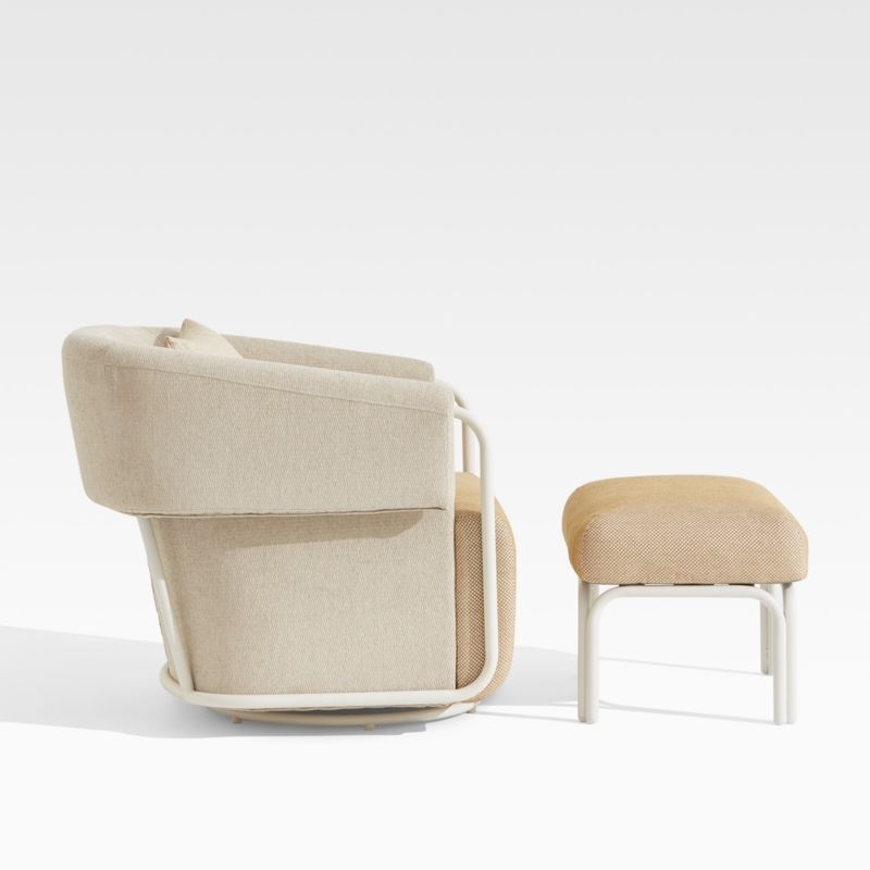 Campana Outdoor Swivel Chair - Image 5