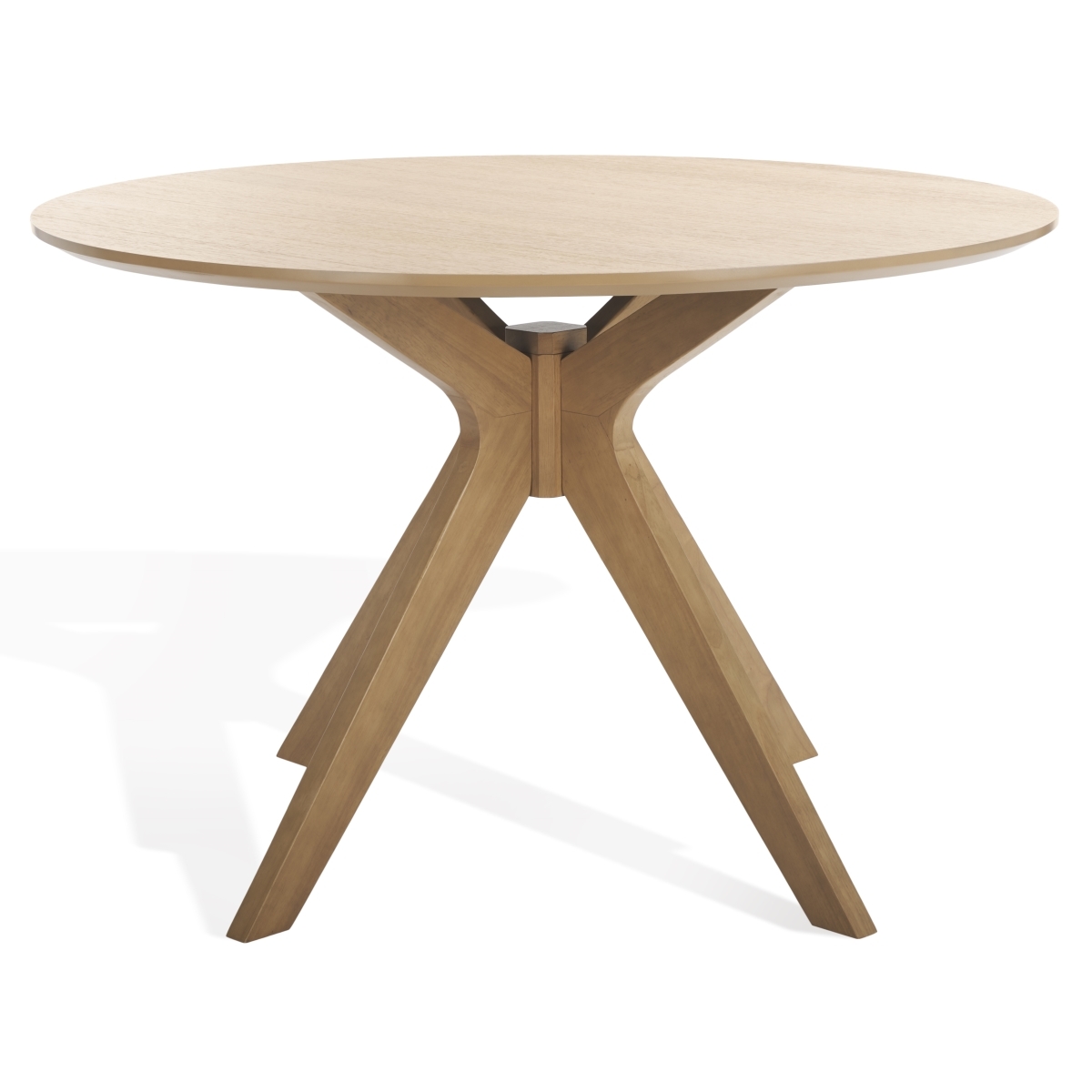 Carolee 46" Round Dining Table - Natural - Image 0