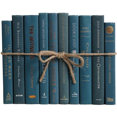 Authentic Decorative Books - By Color Modern Blue Spruce ColorPak (1 Linear Foot, 10-12 Books) - Image 0