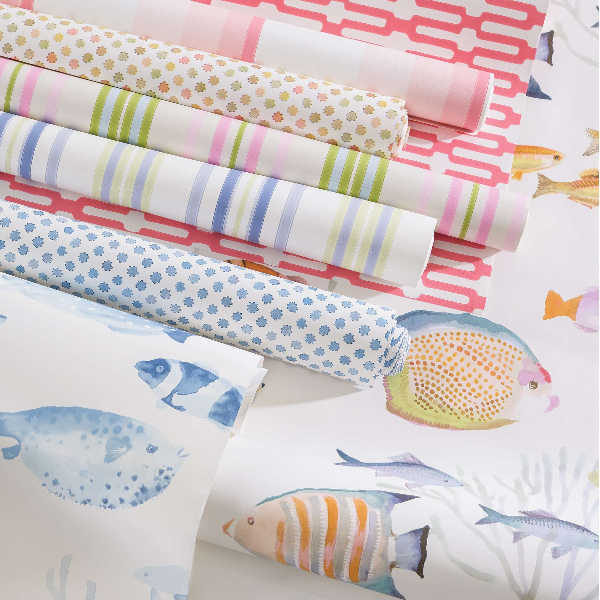 Happy Fish Multi Wallpaper - Image 3