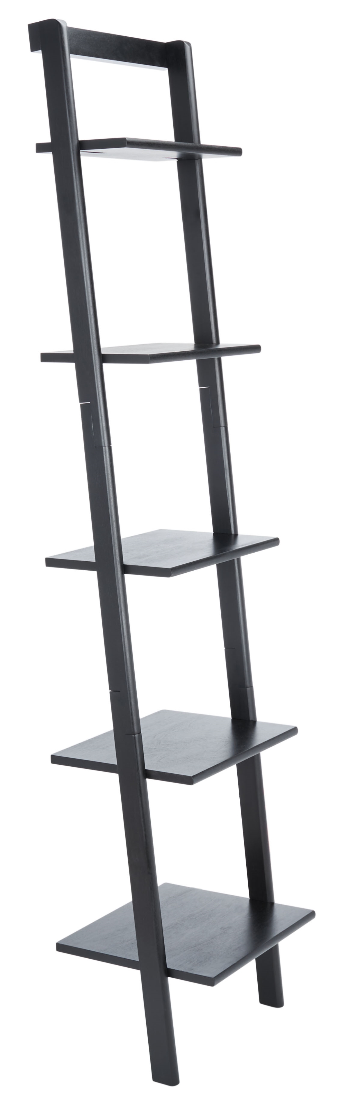 Allaire 5 Tier Leaning Etagere - Black - Safavieh - Image 7