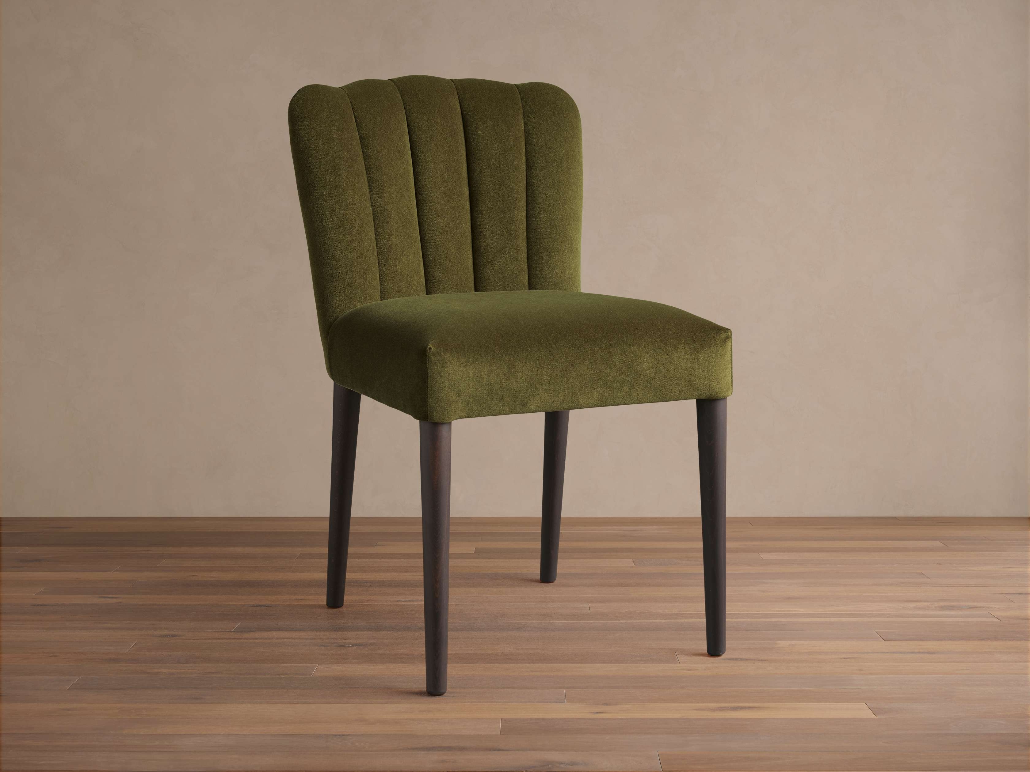 Avisa Dining Chair in Upholstered Green  Banks Fir - Image 0