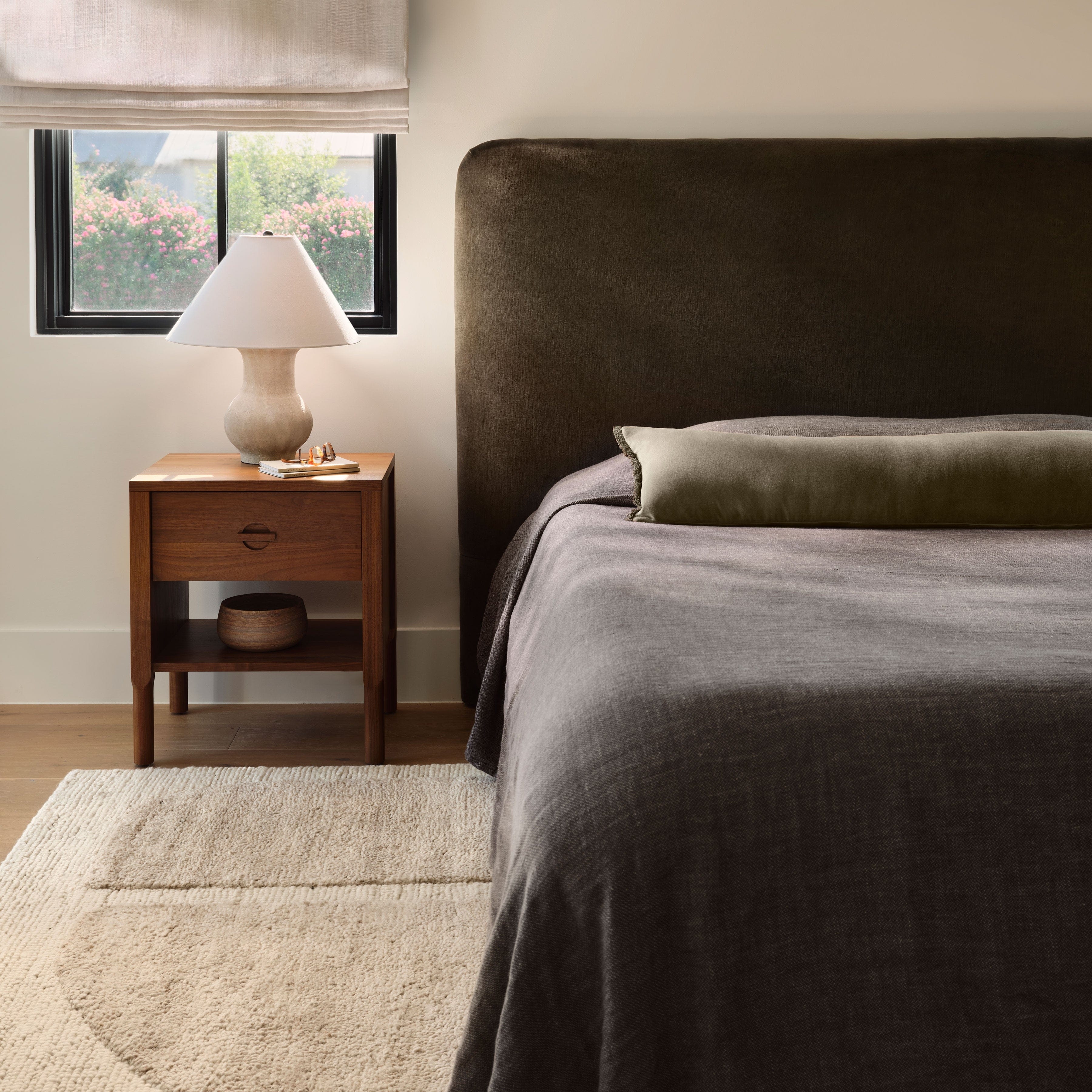 The Citizenry Alpine Bed Tall Headboard | Twin | Brown - Image 5