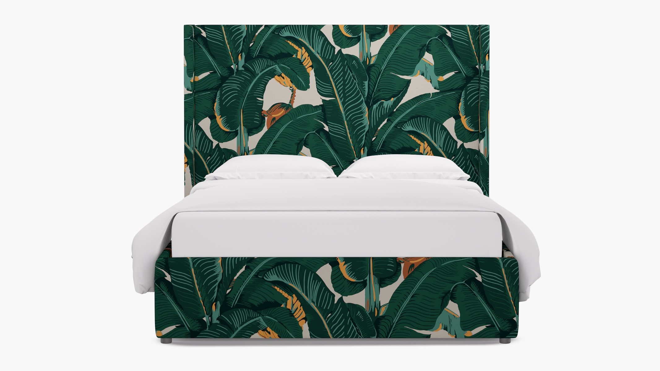 Modern Wingback Bed, Martinique®®, Twin - Image 0