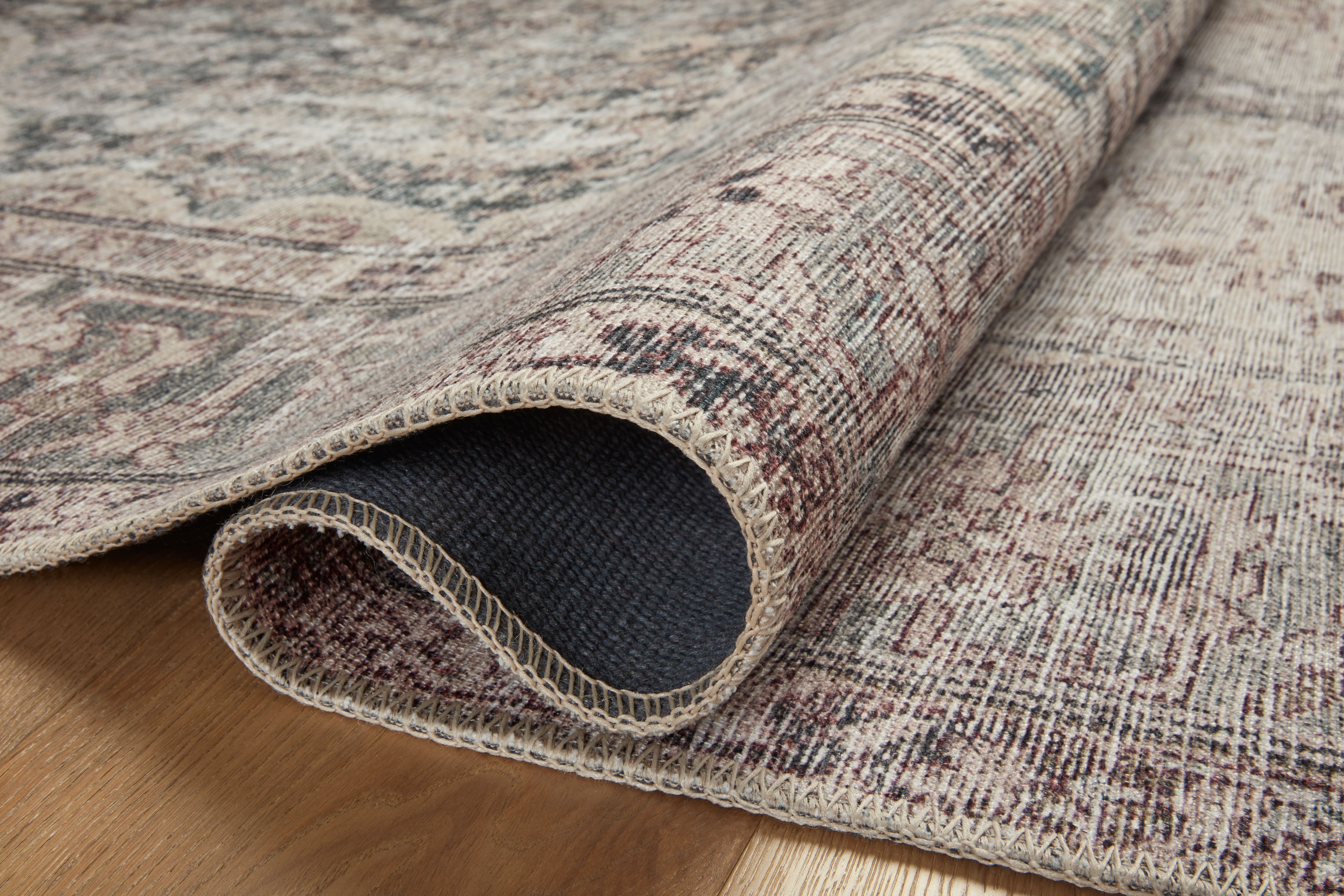 Amber Lewis x Loloi Georgie Lagoon / Beige 3'-0" x 12'-0" - Image 4