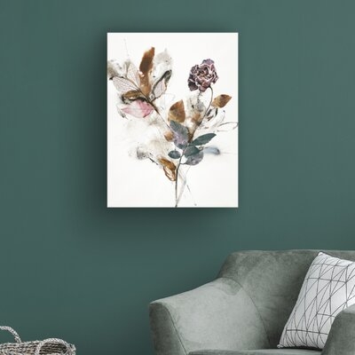 Design Fabrikken 'Playing Flower 1' Canvas Art - Image 0