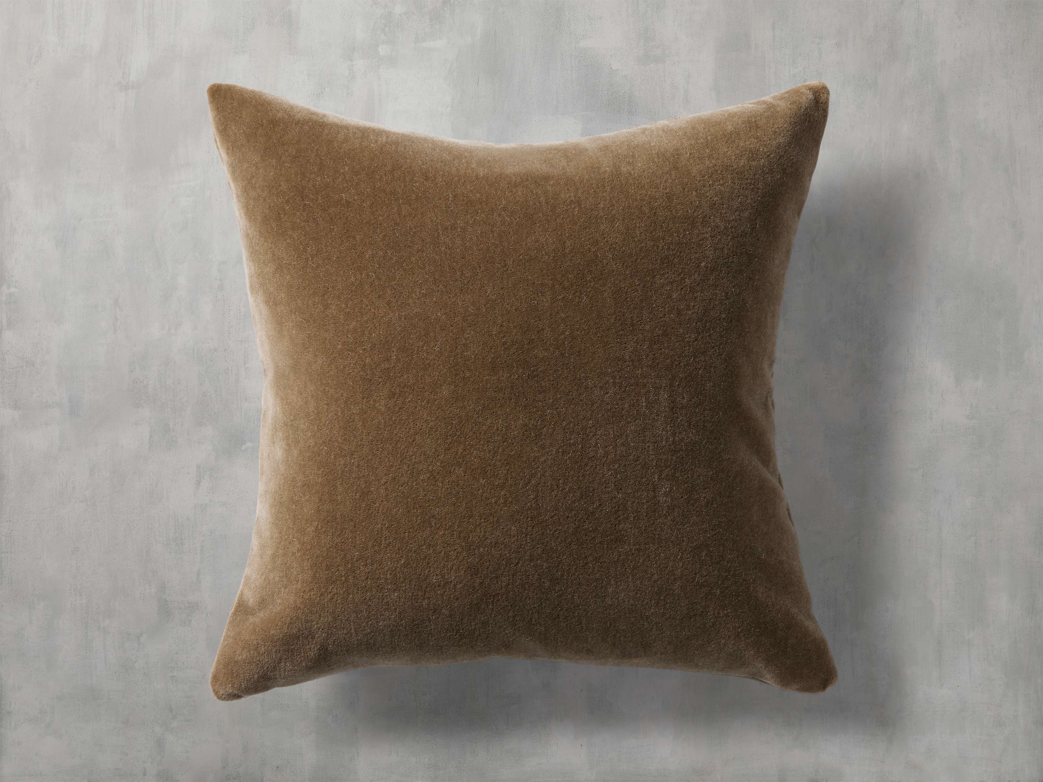 Mohair Pillow in Brown  Mink - Image 0