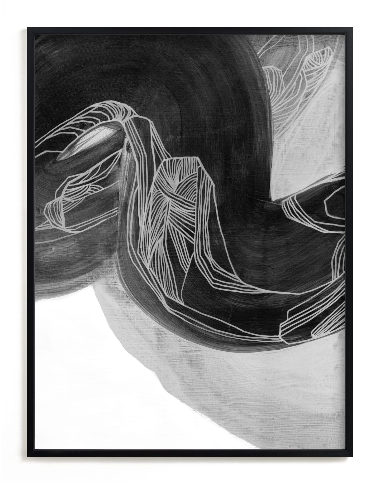 Black Brush 2 Limited Edition Fine Art Print 2 - Image 0