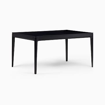 Parker 60-80" Expandable Dining Table, Black - Image 1