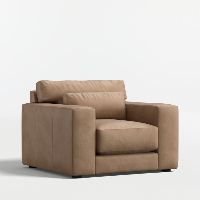 Retreat 43" Leather Chair - Image 0