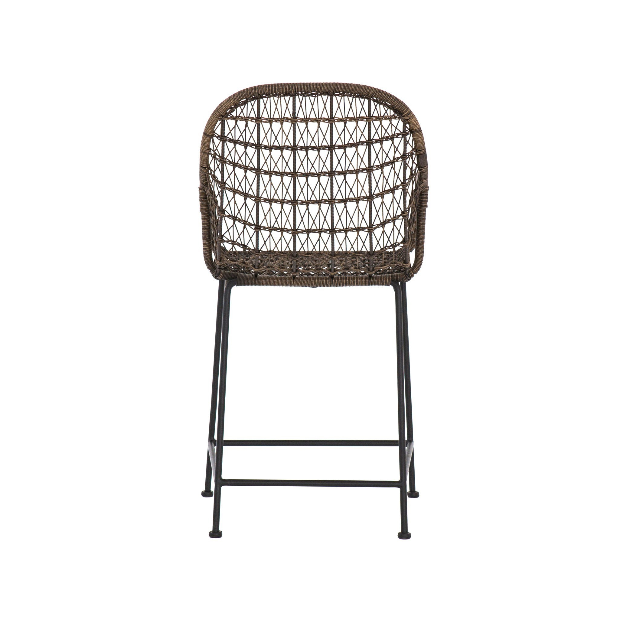 Bandera Outdoor Bar + Counter Stool - Natural Black - Image 4