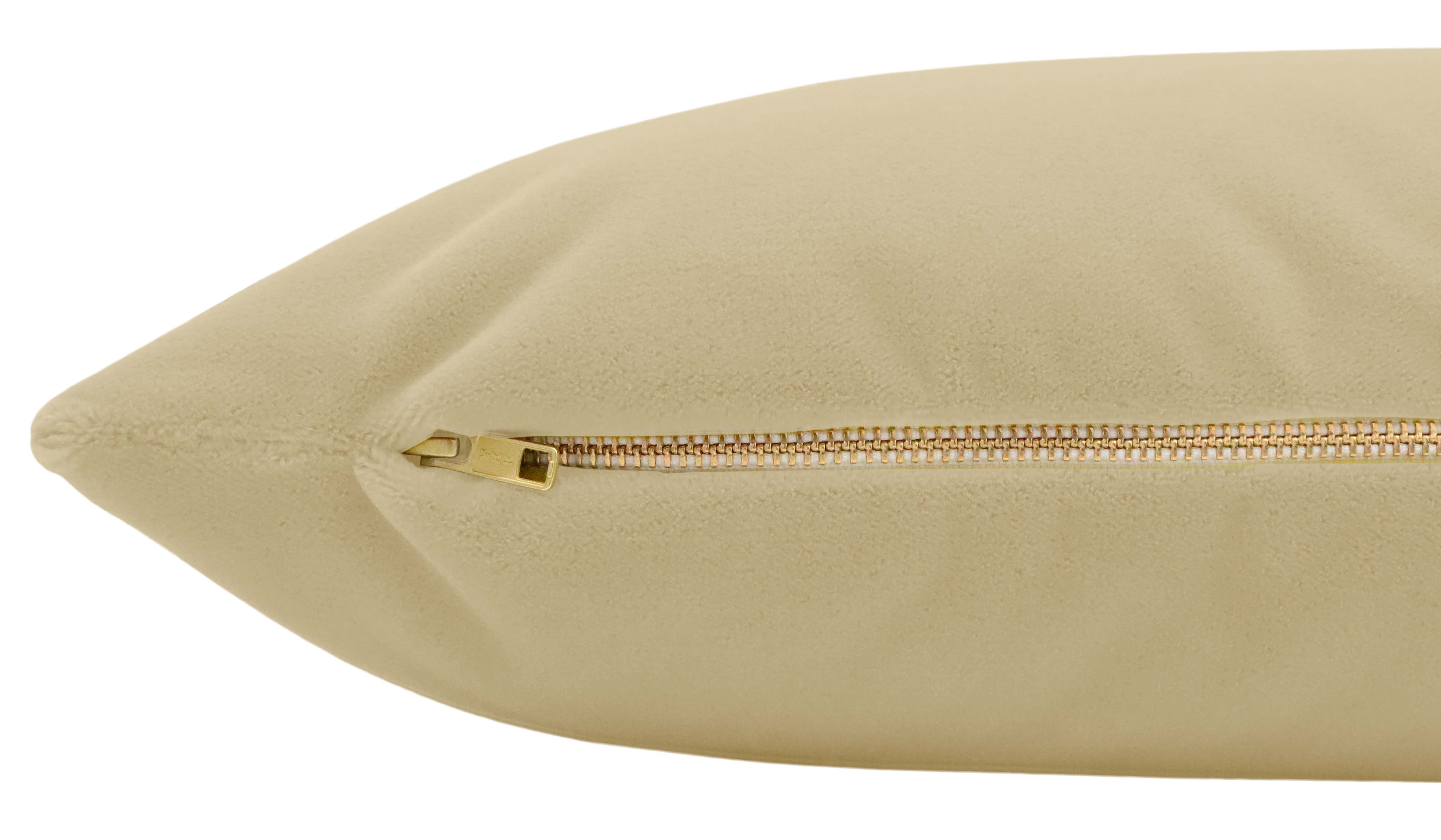 THE XL LUMBAR :: MOHAIR VELVET // CASHMERE - BY THE YARD - Image 1