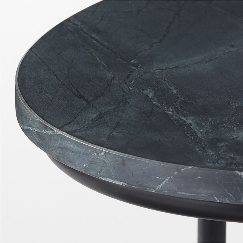 Watson Black Marble C Side Table - Backorder: May - Image 3