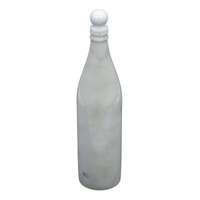 Lidgate Bottle Small Natural White Marble - Image 0