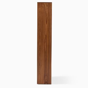 Bryce 34 Inch Wide Open and Closed Shelving, Cool Walnut - Image 3