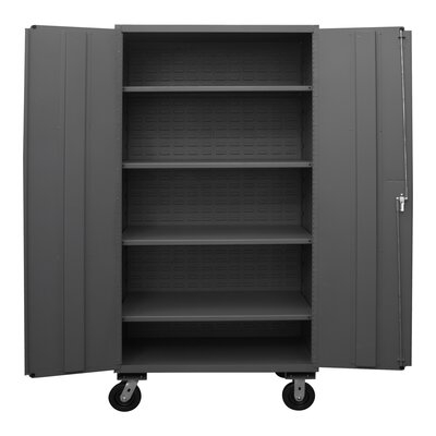 Talitha 81" H x 48" W x 24" D Mobile Cabinet - Image 0