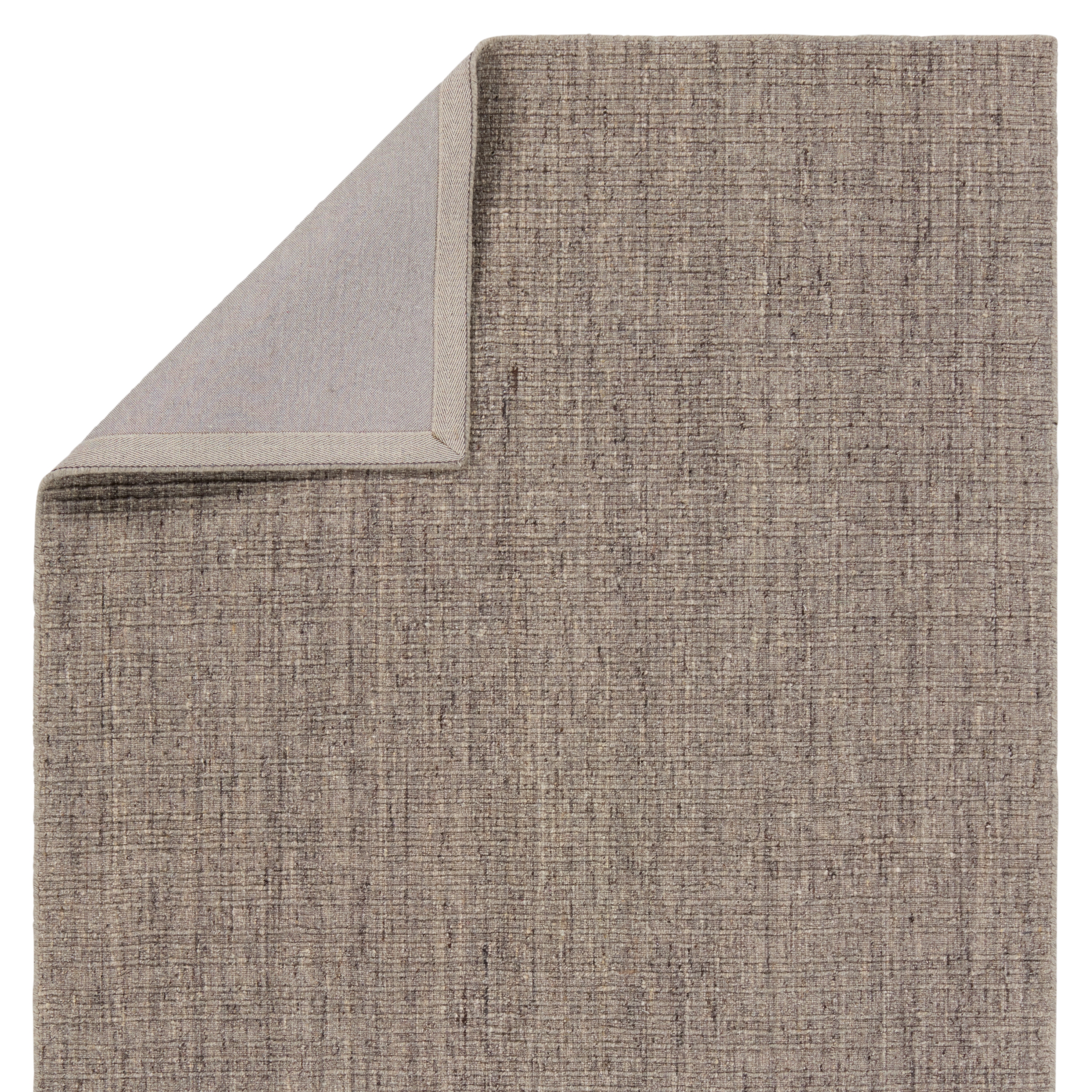 Vidalia Handmade Striped Brown/ Taupe Area Rug (8'X10') - Image 2