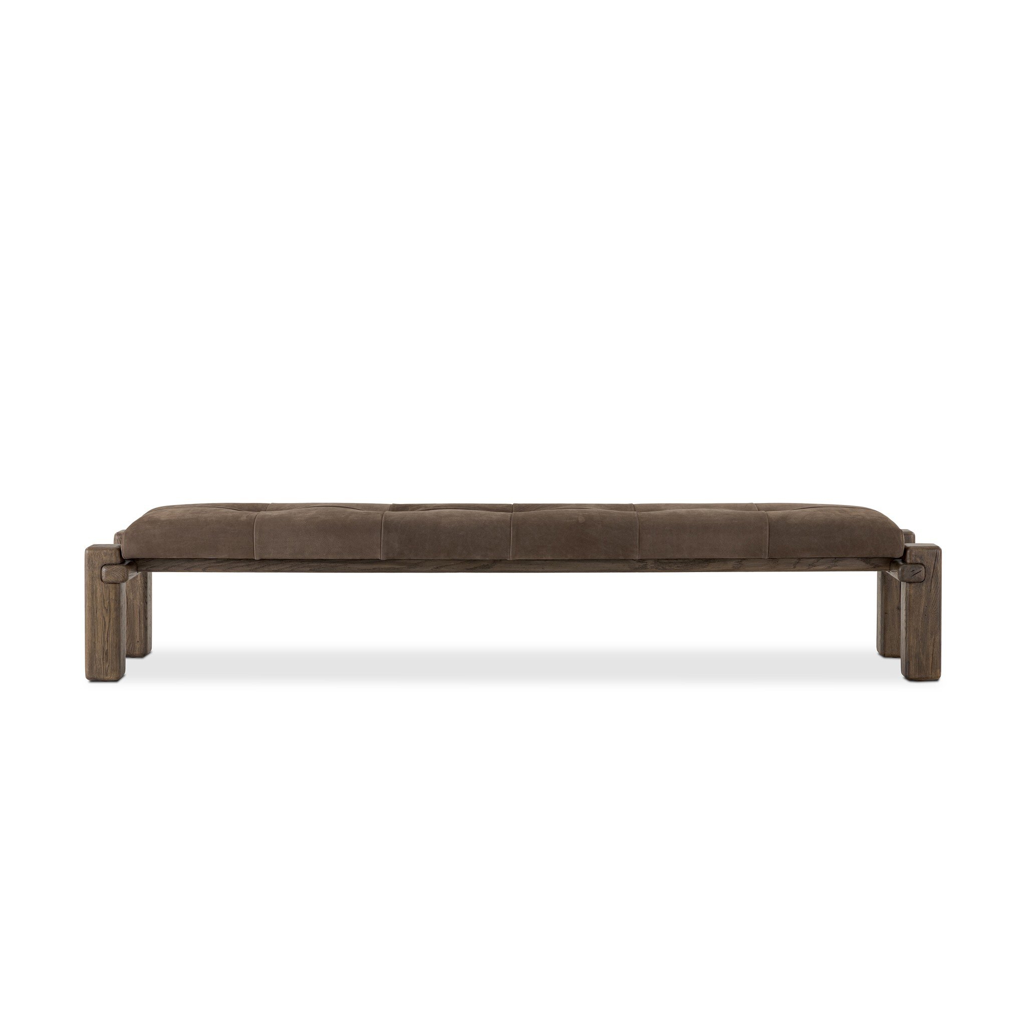 Marcia Accent Bench - Nubuck Cigar - Image 0