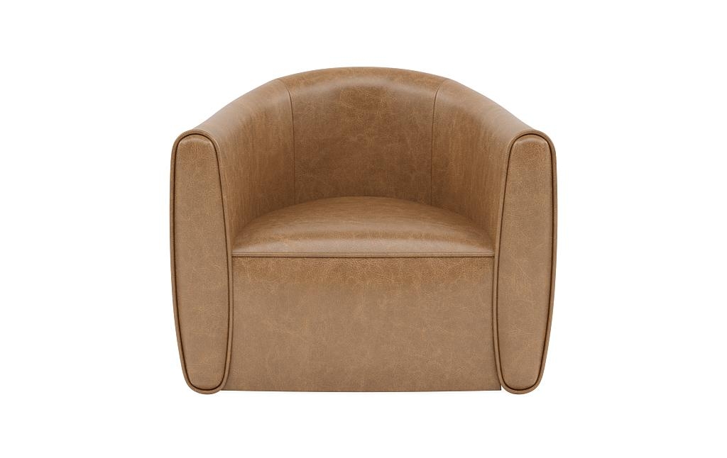 Lawson Leather Swivel Chair - Image 1