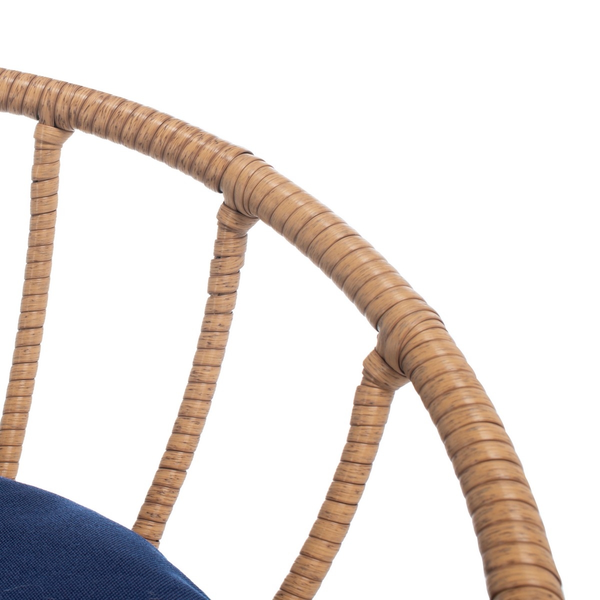 Lersa 3 Pc Lounger Set - Natural/Navy - Safavieh - Image 2