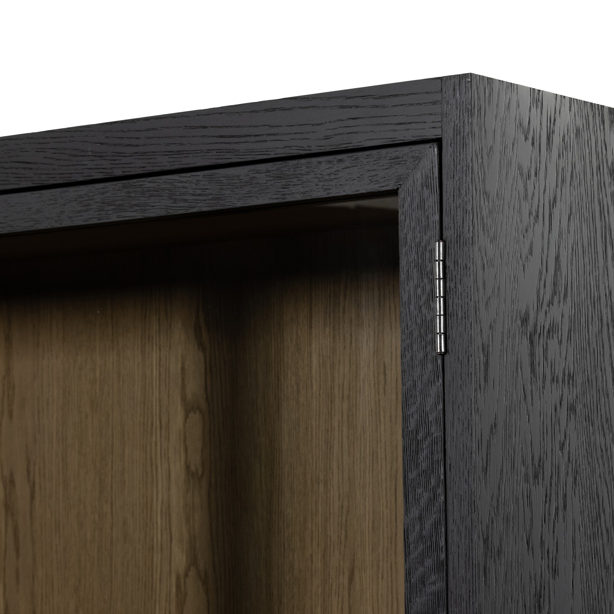 Millie Double Cabinet - Drifted Matte Black - Image 14