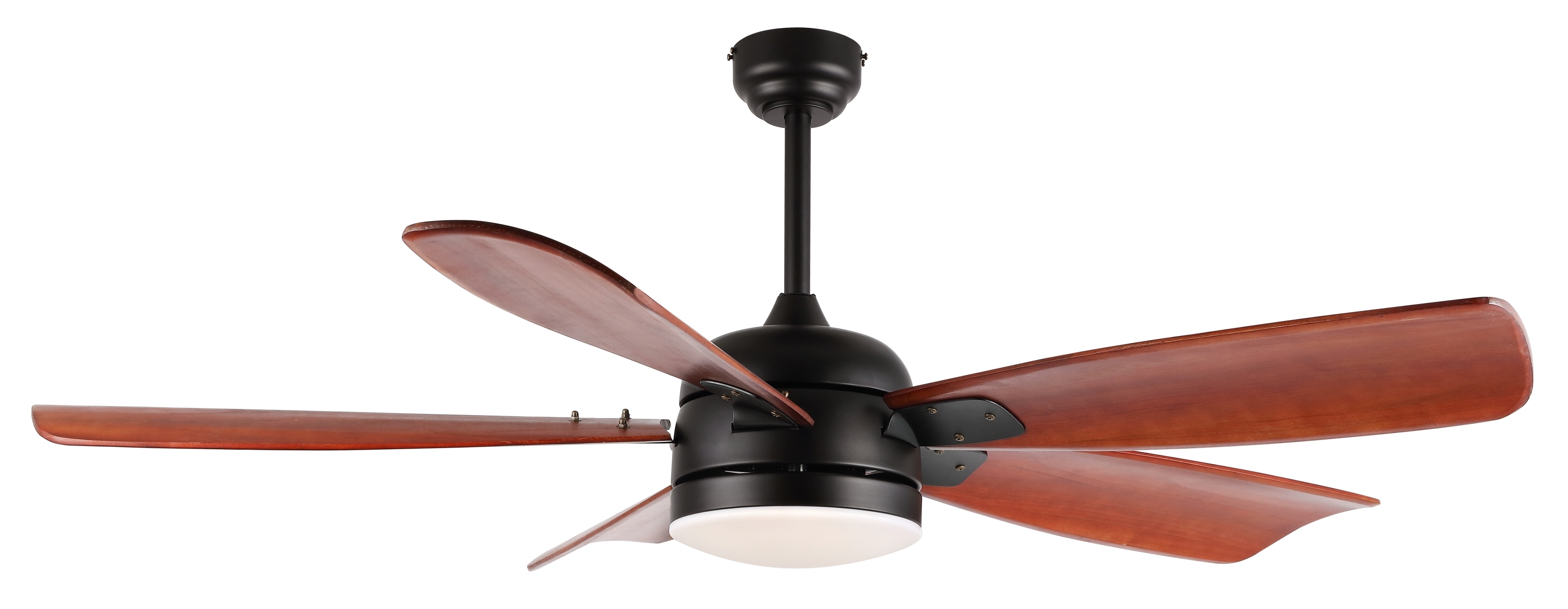 Durden Led Lt 57" Ceiling Fan - Black - Safavieh - Image 7