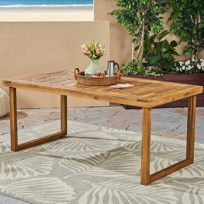 Gustl Wooden Dining Table - Image 0
