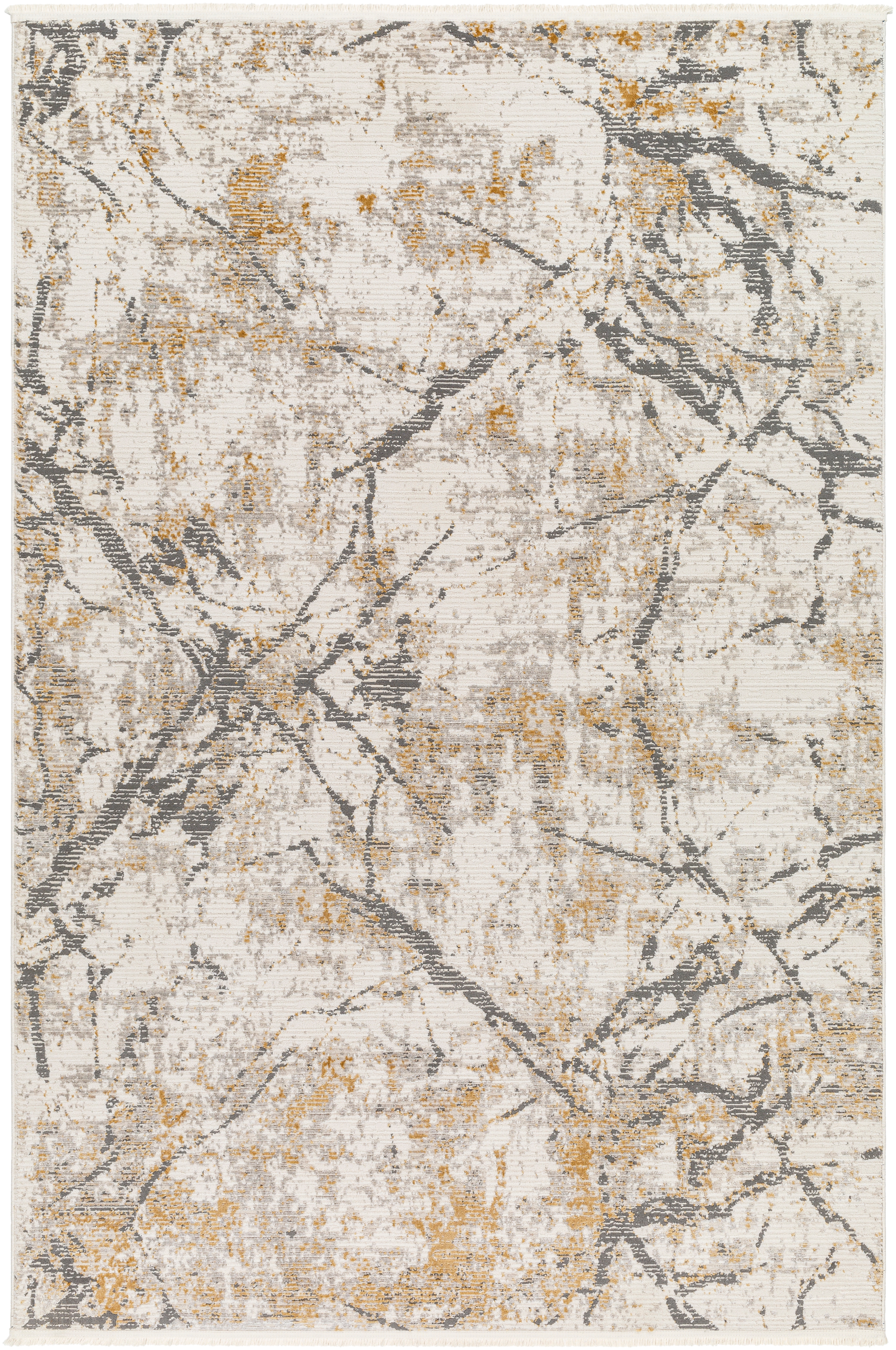 Perugia Beige Indoor 9'2" x 12' Machine Woven Rug - Image 0