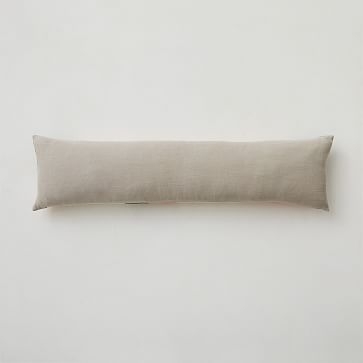Abstract Geo Pillow Cover, Light Sienna, 12"x46" - Image 1
