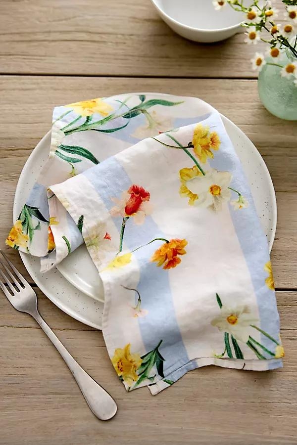 Daffodil Stripe Napkin - Image 0