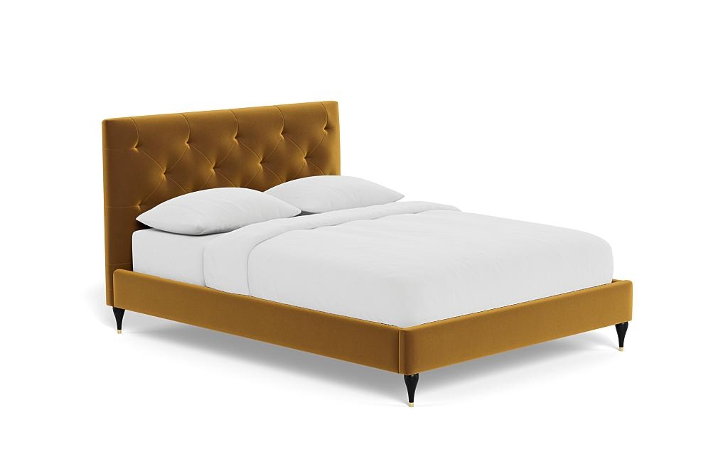 Lowen Upholstered Bed with Tufting Option - Image 1