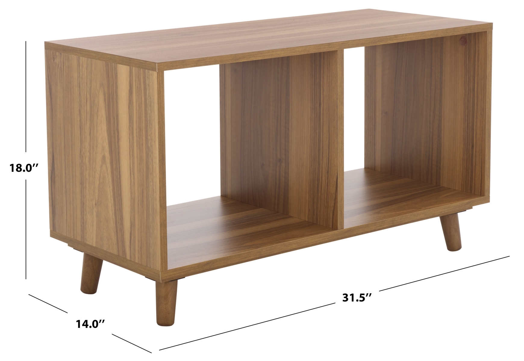 Yona Horizontal Accent Table - Brown Oak - Image 8