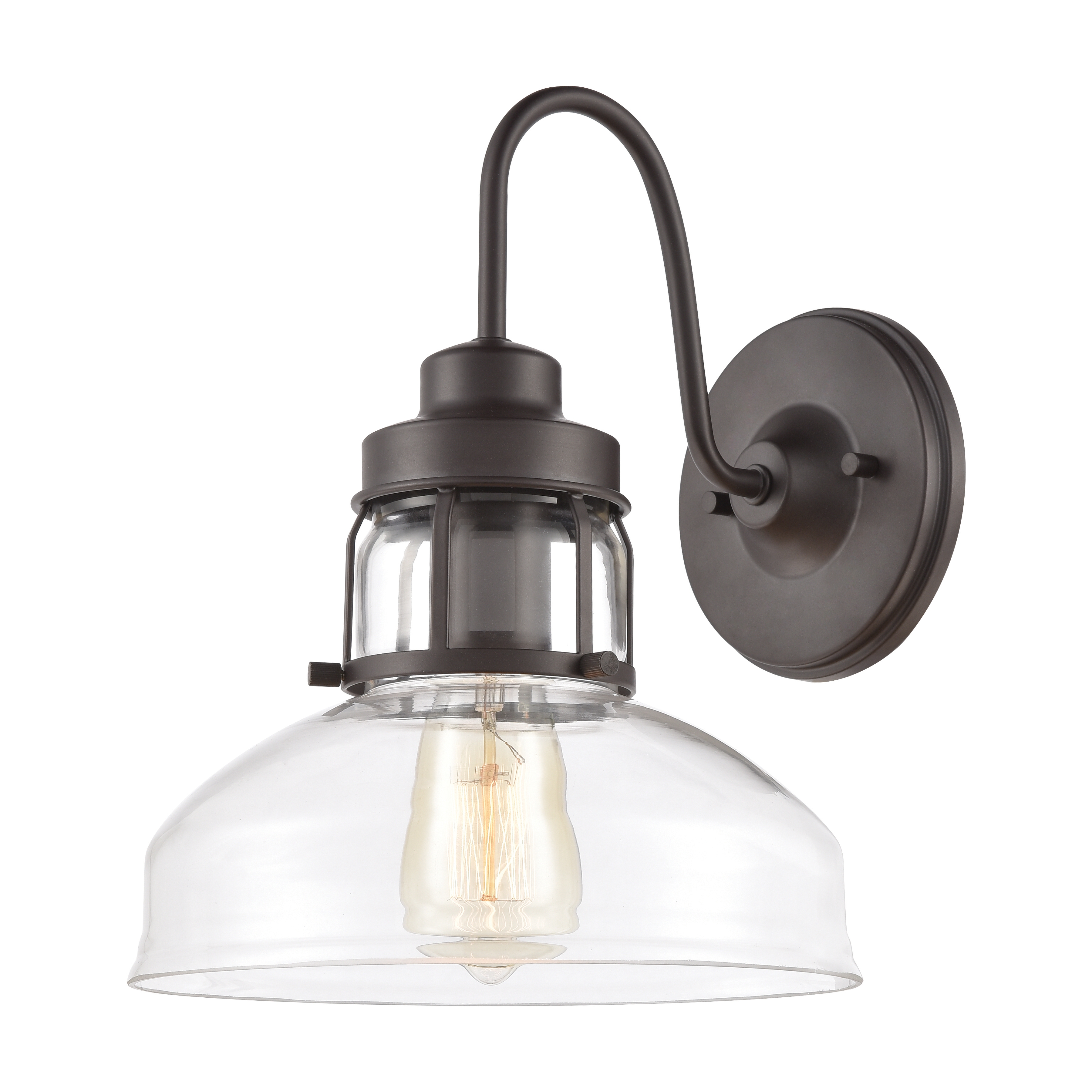 Manhattan Boutique 12'' High 1-Light Sconce - Oil Rubbed Bronze - Image 0