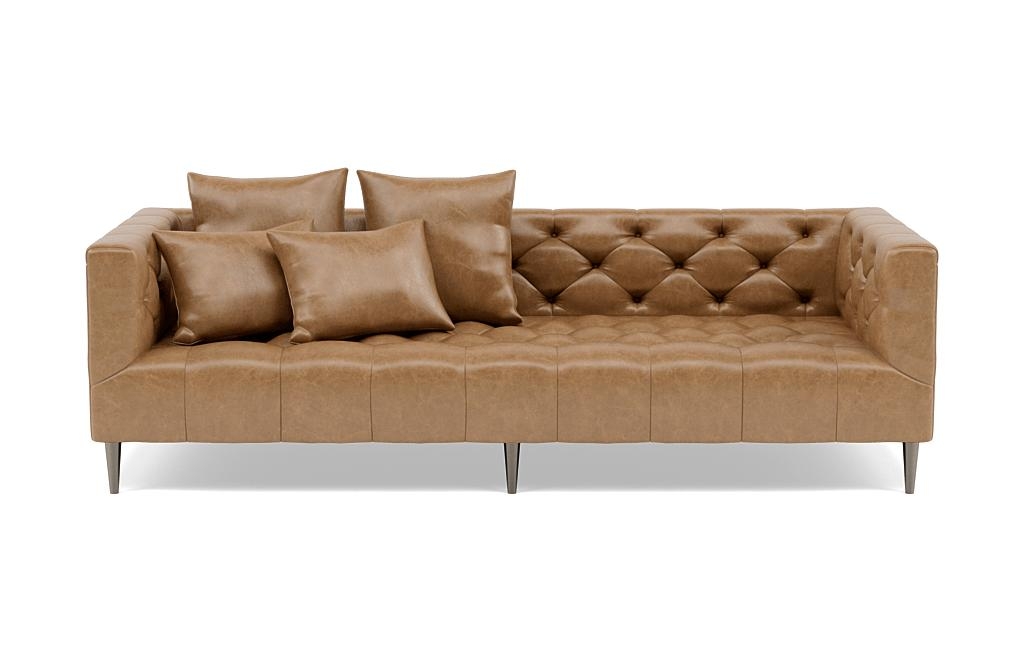 Ms. Chesterfield Leather Sofa by Apartment Therapy - Image 0