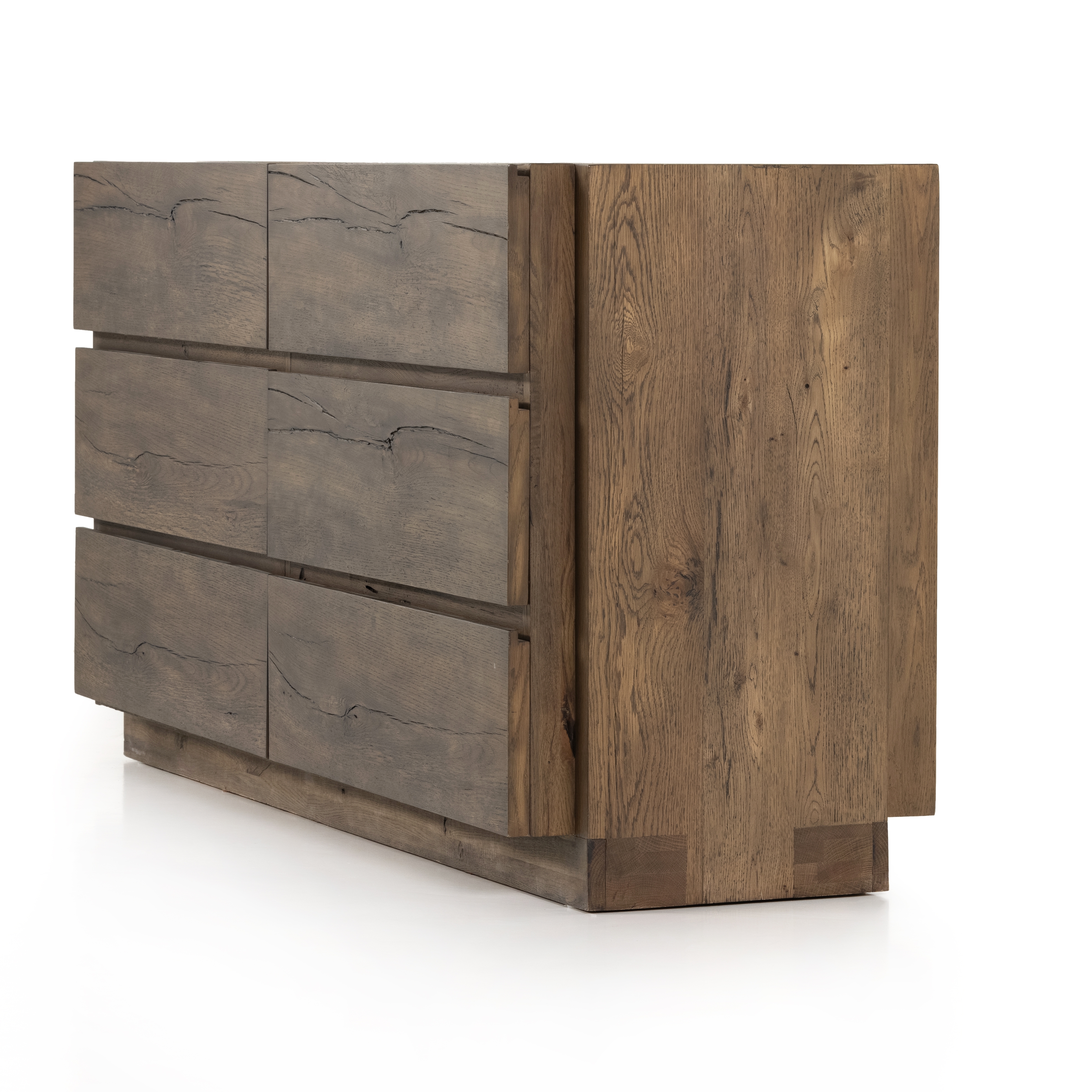 Perrin 6 Drawer Dresser-Rustic Fawn - Image 8