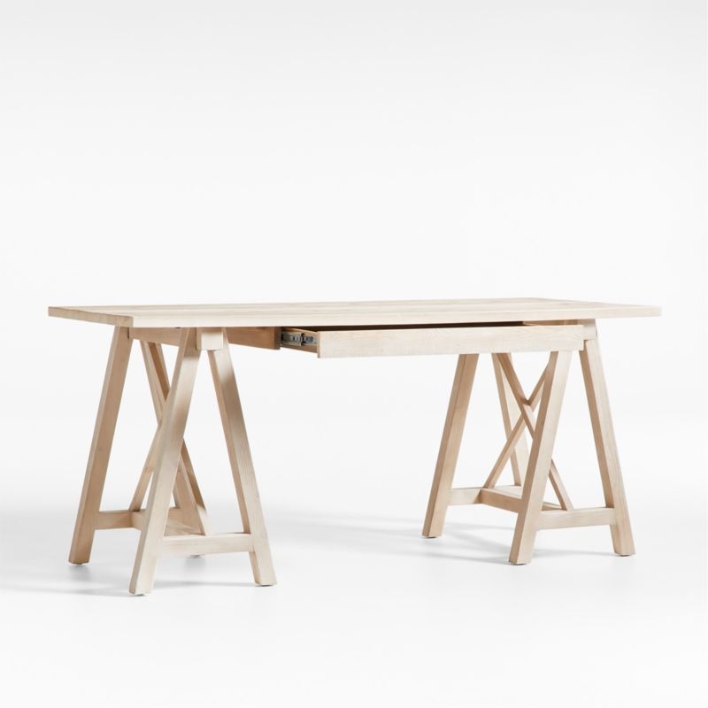 Haldeman Pine Wood Desk by Leanne Ford - Image 5