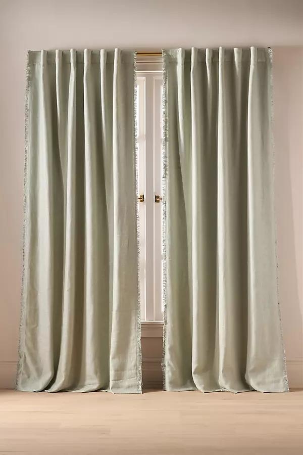 Luxe Linen Blend Blackout Curtain - Image 0