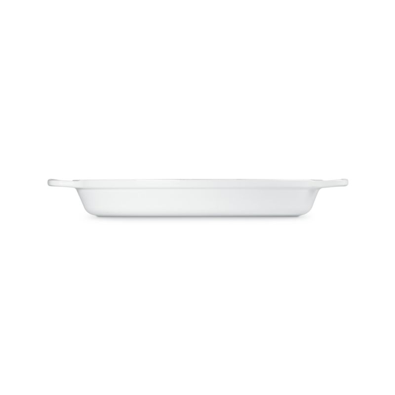 Le Creuset ® Signature 3-Qt. White Enameled Cast Iron Oval Baker - Image 3