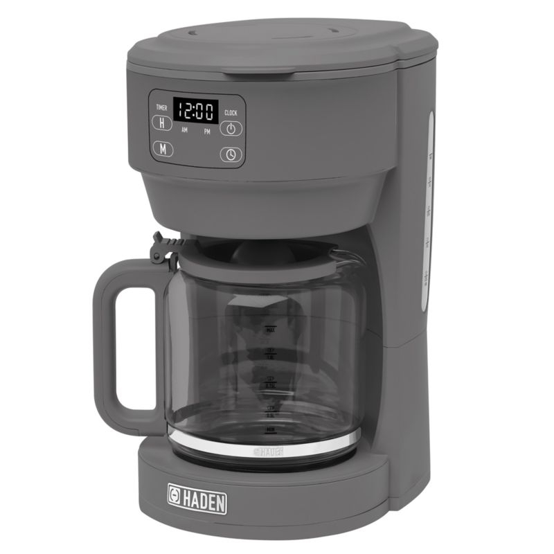 HADEN Chelsea Gray 10-Cup Drip Coffee Maker - Image 4