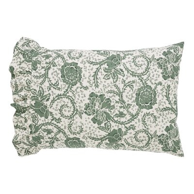 Cowlington Floral Cotton Pillowcase