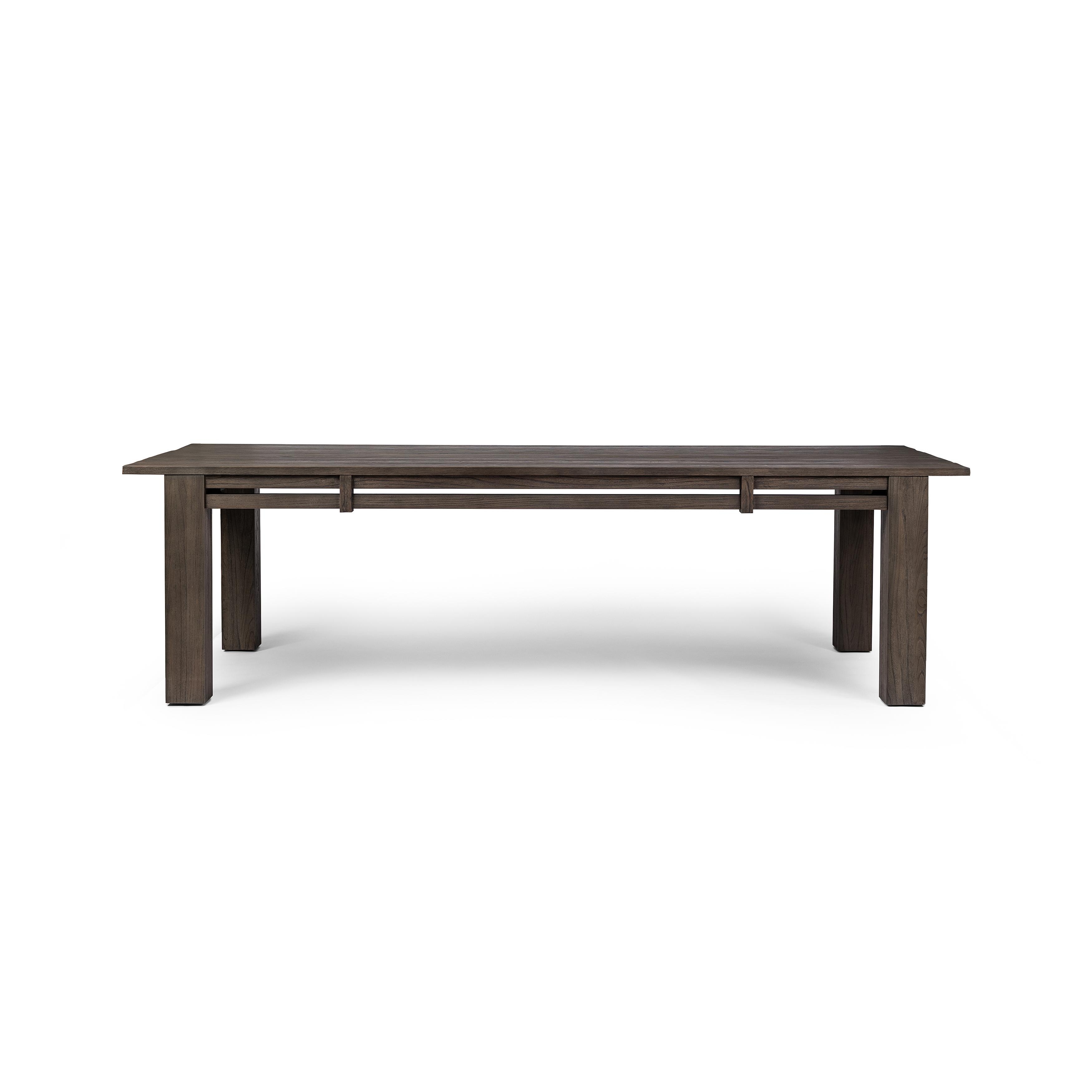 Willow Dining Table-Weathered Elm - Image 3