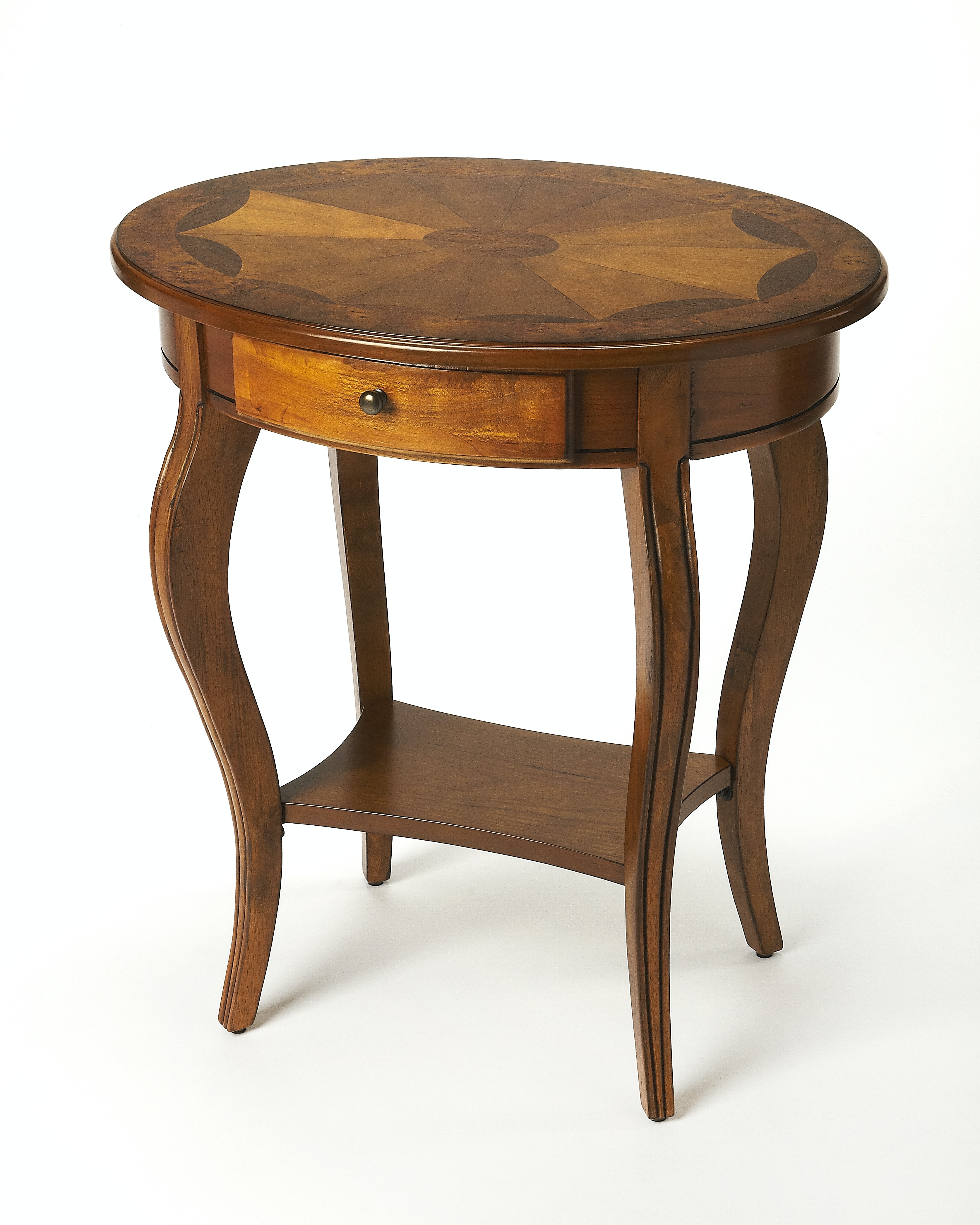 Jeanette Olive Ash Side Table - Image 0