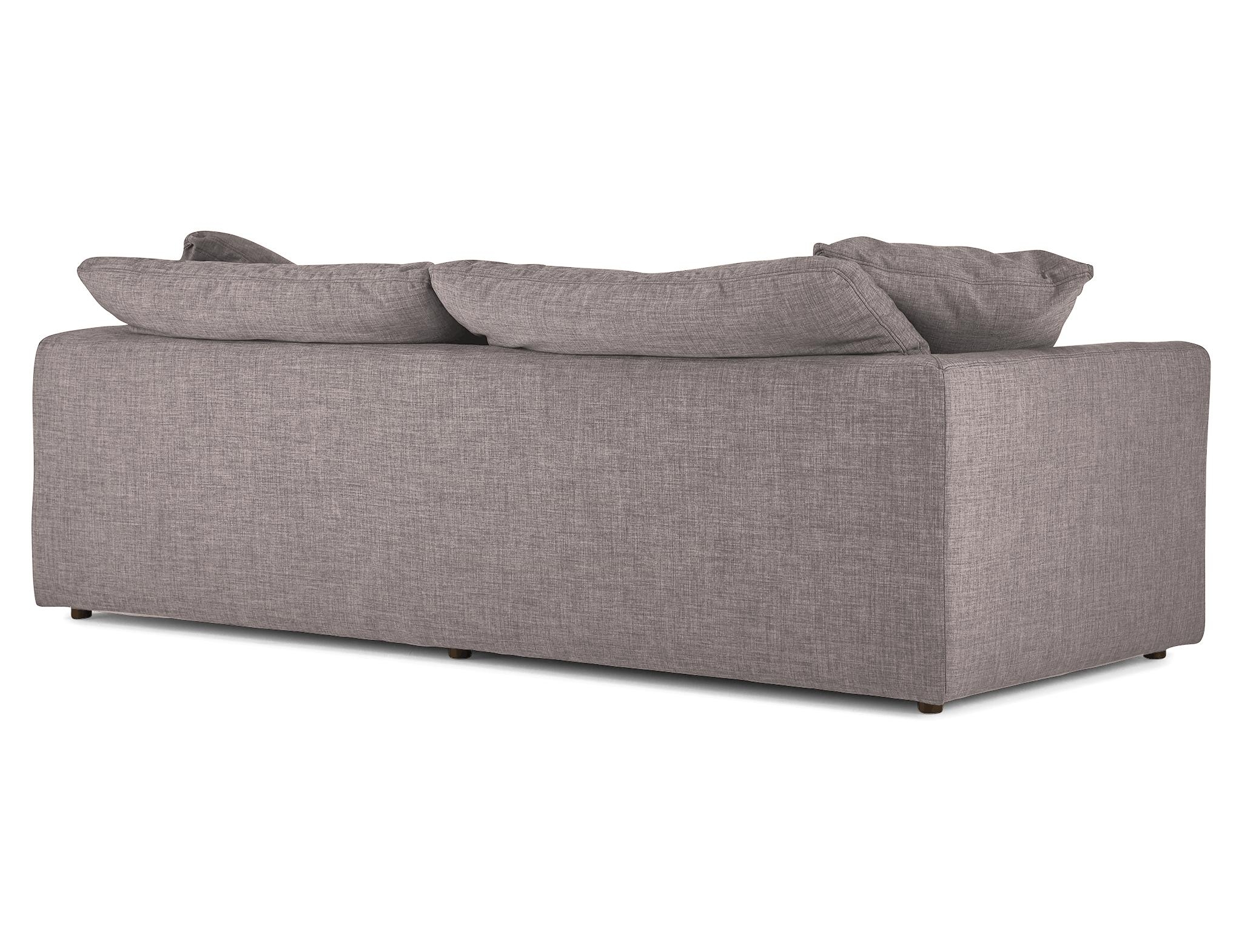 Purple Bryant Mid Century Modern Sofa - Sunbrella Premier Wisteria - Image 3