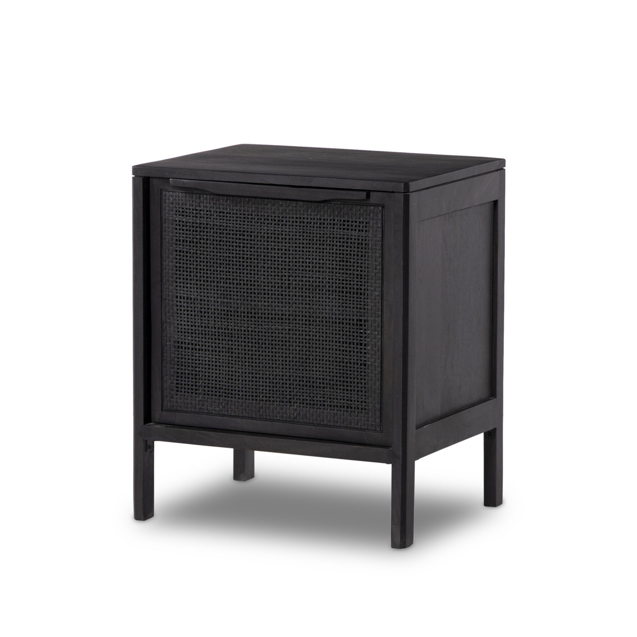 Sydney Nightstand - Black Wash - Image 0